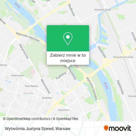 Mapa Wytwórnia Justyna Szwed