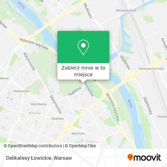 Mapa Delikatesy Łowickie