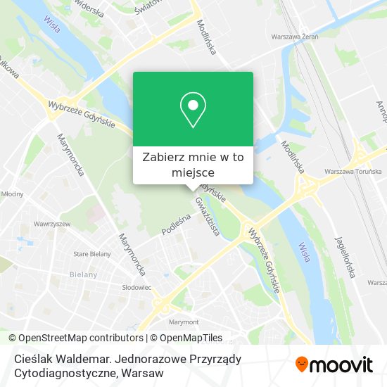 Mapa Cieślak Waldemar. Jednorazowe Przyrządy Cytodiagnostyczne