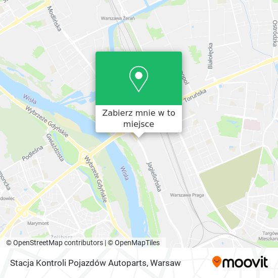 Mapa Stacja Kontroli Pojazdów Autoparts