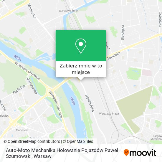 Mapa Auto-Moto Mechanika Holowanie Pojazdów Paweł Szumowski