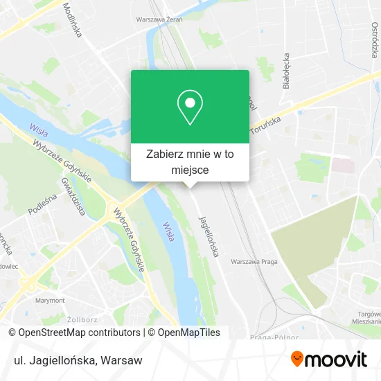 Mapa ul. Jagiellońska