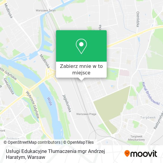 Mapa Usługi Edukacyjne Tłumaczenia mgr Andrzej Haratym