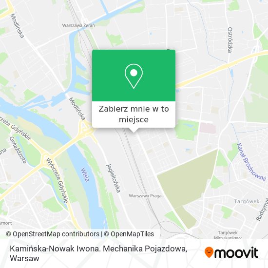 Mapa Kamińska-Nowak Iwona. Mechanika Pojazdowa