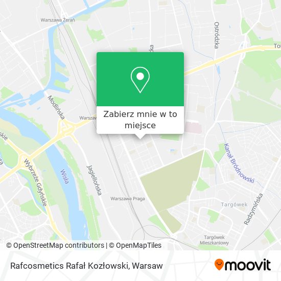 Mapa Rafcosmetics Rafał Kozłowski