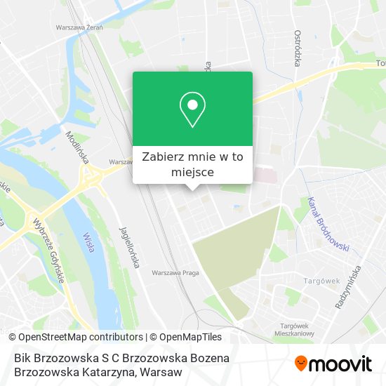 Mapa Bik Brzozowska S C Brzozowska Bozena Brzozowska Katarzyna