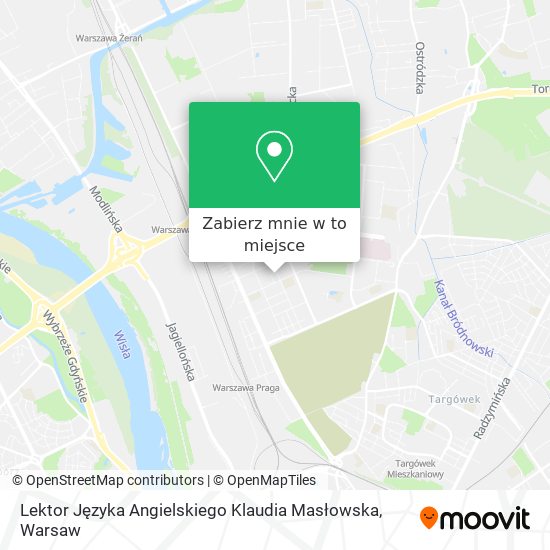 Mapa Lektor Języka Angielskiego Klaudia Masłowska