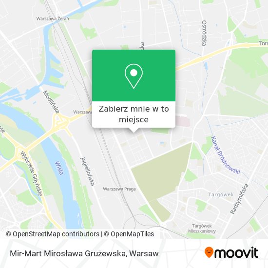 Mapa Mir-Mart Mirosława Grużewska