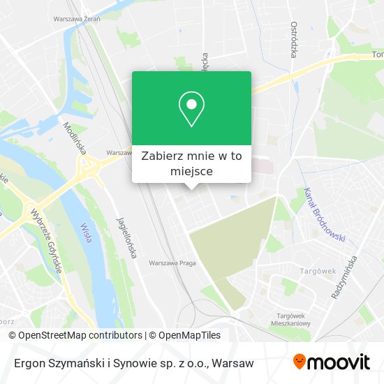 Mapa Ergon Szymański i Synowie sp. z o.o.