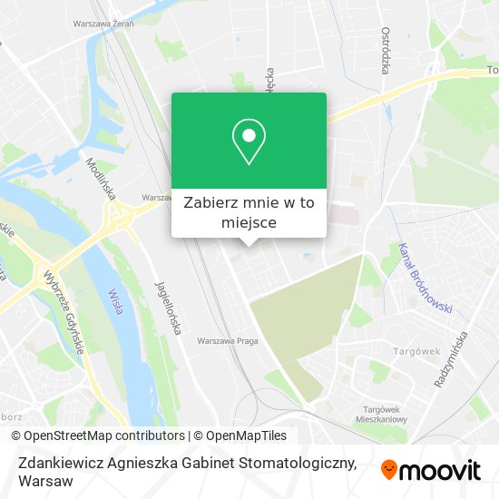 Mapa Zdankiewicz Agnieszka Gabinet Stomatologiczny