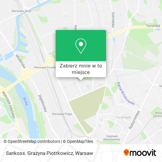 Mapa Sankoss. Grażyna Piotrkowicz