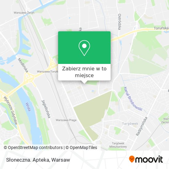 Mapa Słoneczna. Apteka