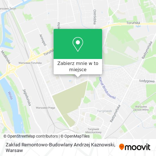 Mapa Zakład Remontowo-Budowlany Andrzej Kaznowski