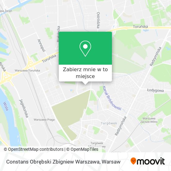 Mapa Constans Obrębski Zbigniew Warszawa