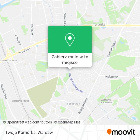 Mapa Twoja Komórka