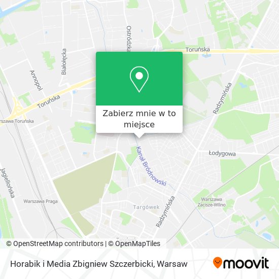 Mapa Horabik i Media Zbigniew Szczerbicki