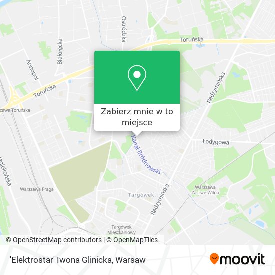 Mapa 'Elektrostar' Iwona Glinicka