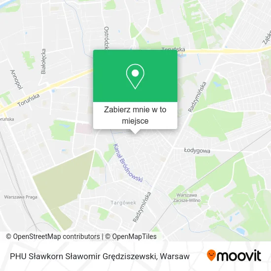 Mapa PHU Sławkorn Sławomir Grędziszewski