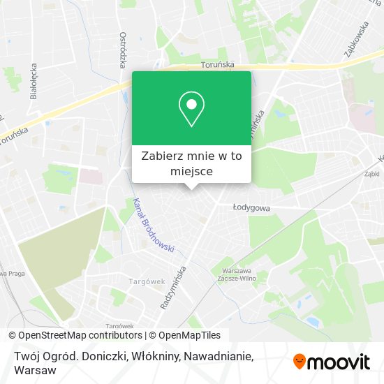 Mapa Twój Ogród. Doniczki, Włókniny, Nawadnianie