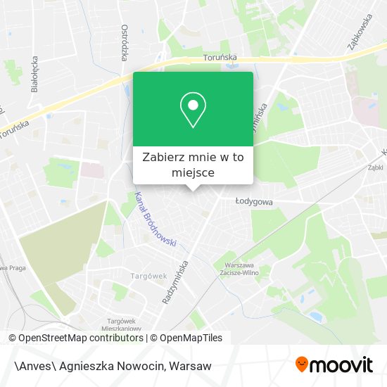 Mapa \Anves\ Agnieszka Nowocin