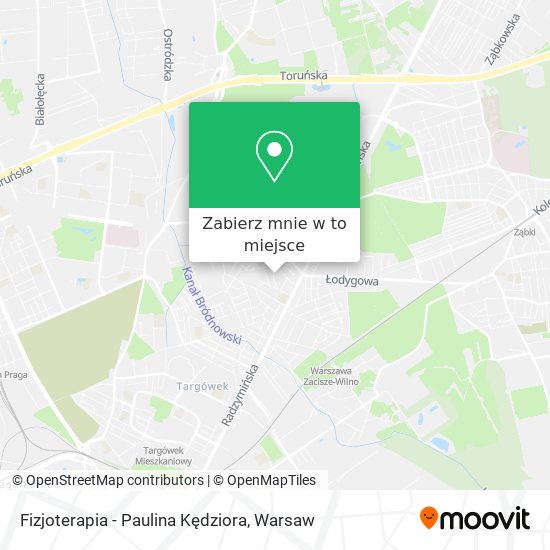 Mapa Fizjoterapia - Paulina Kędziora