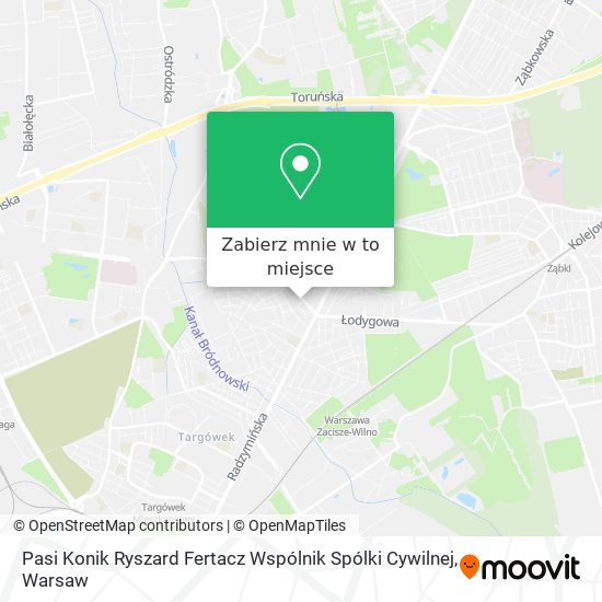 Mapa Pasi Konik Ryszard Fertacz Wspólnik Spólki Cywilnej