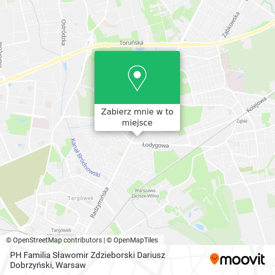 Mapa PH Familia Sławomir Zdzieborski Dariusz Dobrzyński