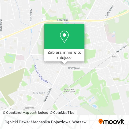 Mapa Dębicki Paweł Mechanika Pojazdowa