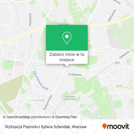 Mapa Stylizacja Paznokci Sylwia Szlendak