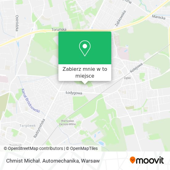 Mapa Chmist Michał. Automechanika