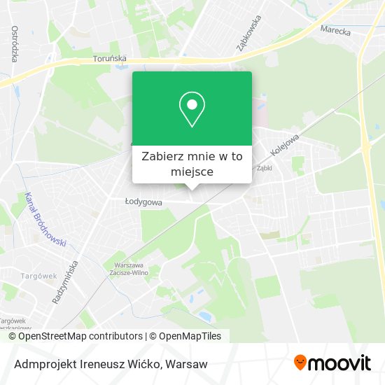 Mapa Admprojekt Ireneusz Wićko