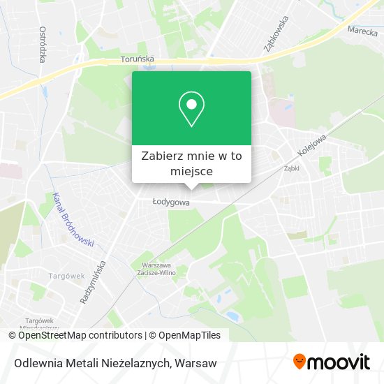 Mapa Odlewnia Metali Nieżelaznych