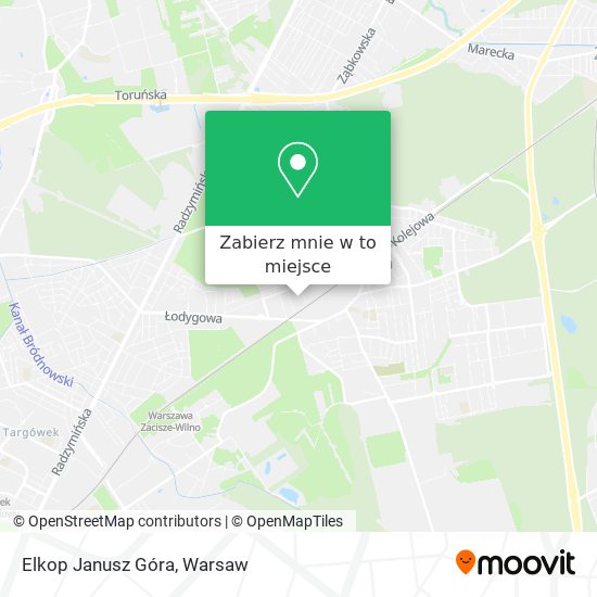 Mapa Elkop Janusz Góra