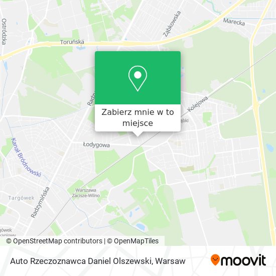 Mapa Auto Rzeczoznawca Daniel Olszewski