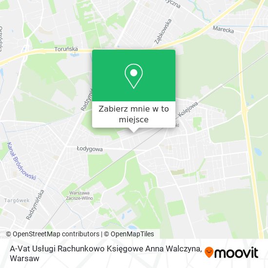 Mapa A-Vat Usługi Rachunkowo Księgowe Anna Walczyna