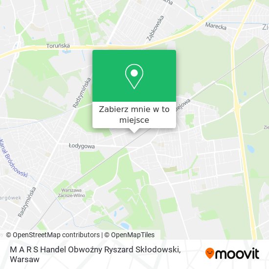 Mapa M A R S Handel Obwoźny Ryszard Skłodowski