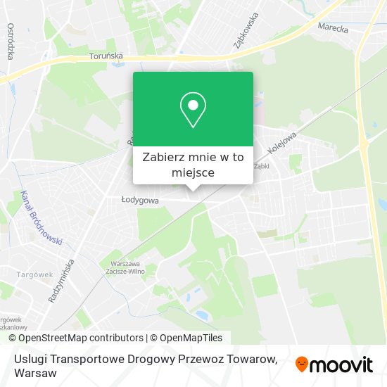 Mapa Uslugi Transportowe Drogowy Przewoz Towarow