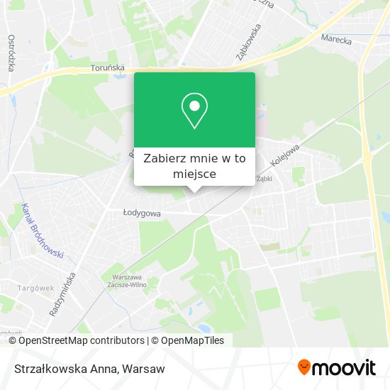 Mapa Strzałkowska Anna