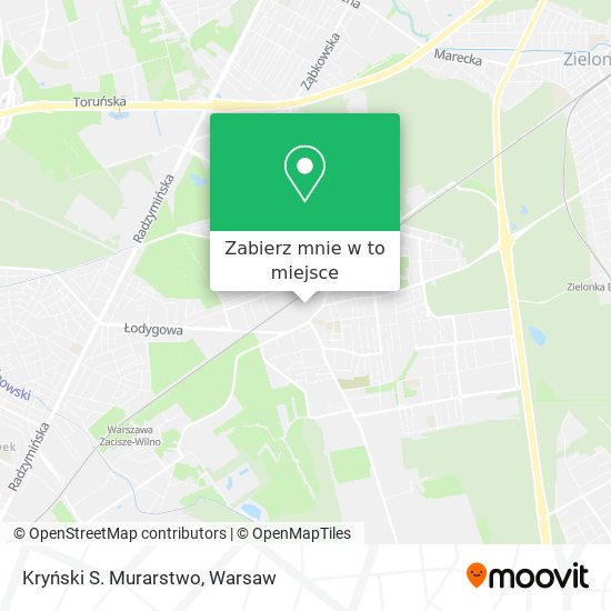 Mapa Kryński S. Murarstwo