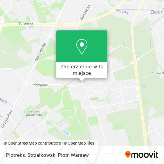 Mapa Piotreks. Strzałkowski Piotr