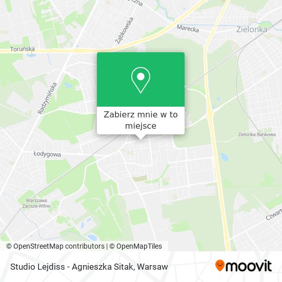 Mapa Studio Lejdiss - Agnieszka Sitak