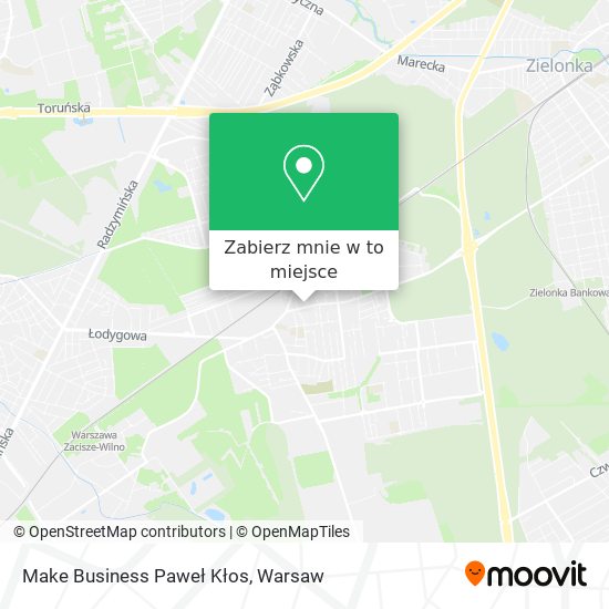 Mapa Make Business Paweł Kłos