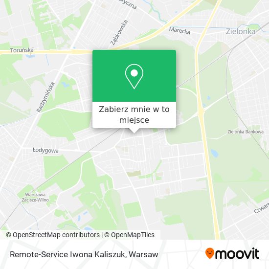 Mapa Remote-Service Iwona Kaliszuk