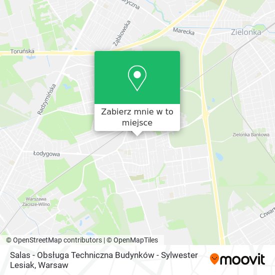 Mapa Salas - Obsługa Techniczna Budynków - Sylwester Lesiak