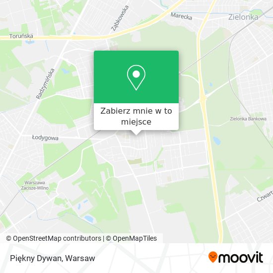 Mapa Piękny Dywan