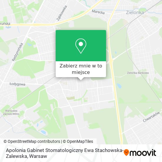 Mapa Apolonia Gabinet Stomatologiczny Ewa Stachowska-Zalewska