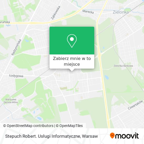 Mapa Stepuch Robert. Usługi Informatyczne