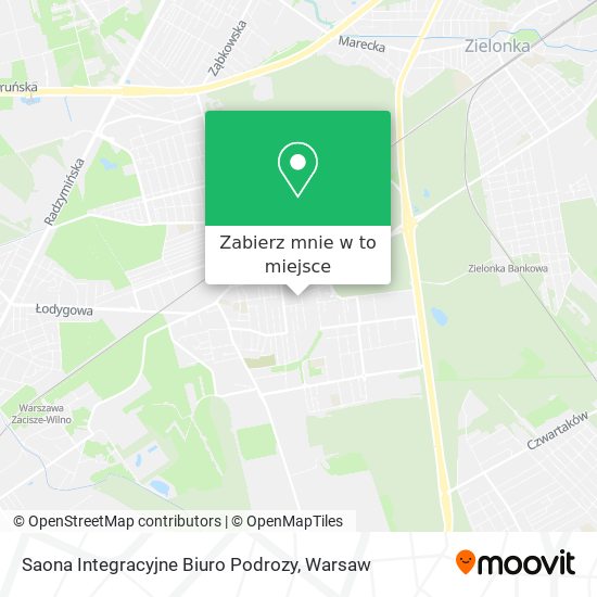 Mapa Saona Integracyjne Biuro Podrozy