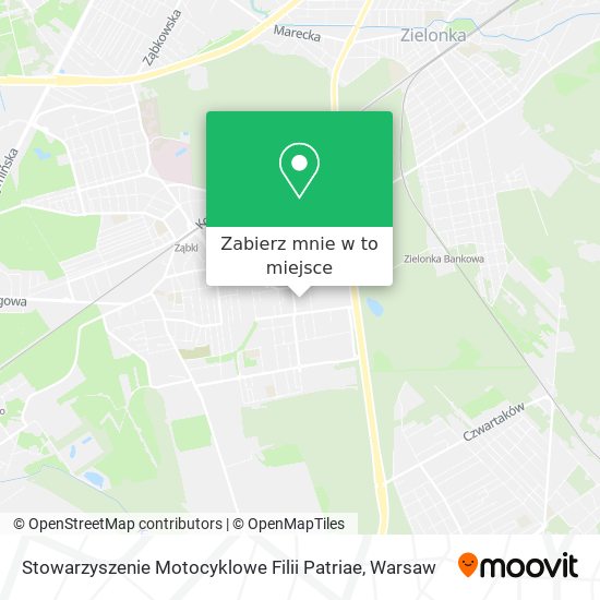 Mapa Stowarzyszenie Motocyklowe Filii Patriae