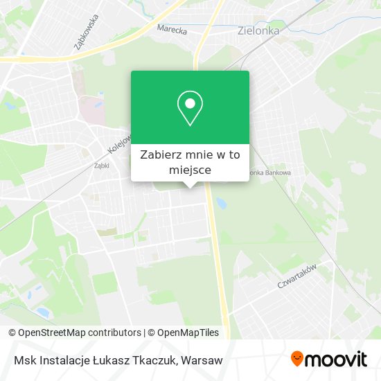 Mapa Msk Instalacje Łukasz Tkaczuk